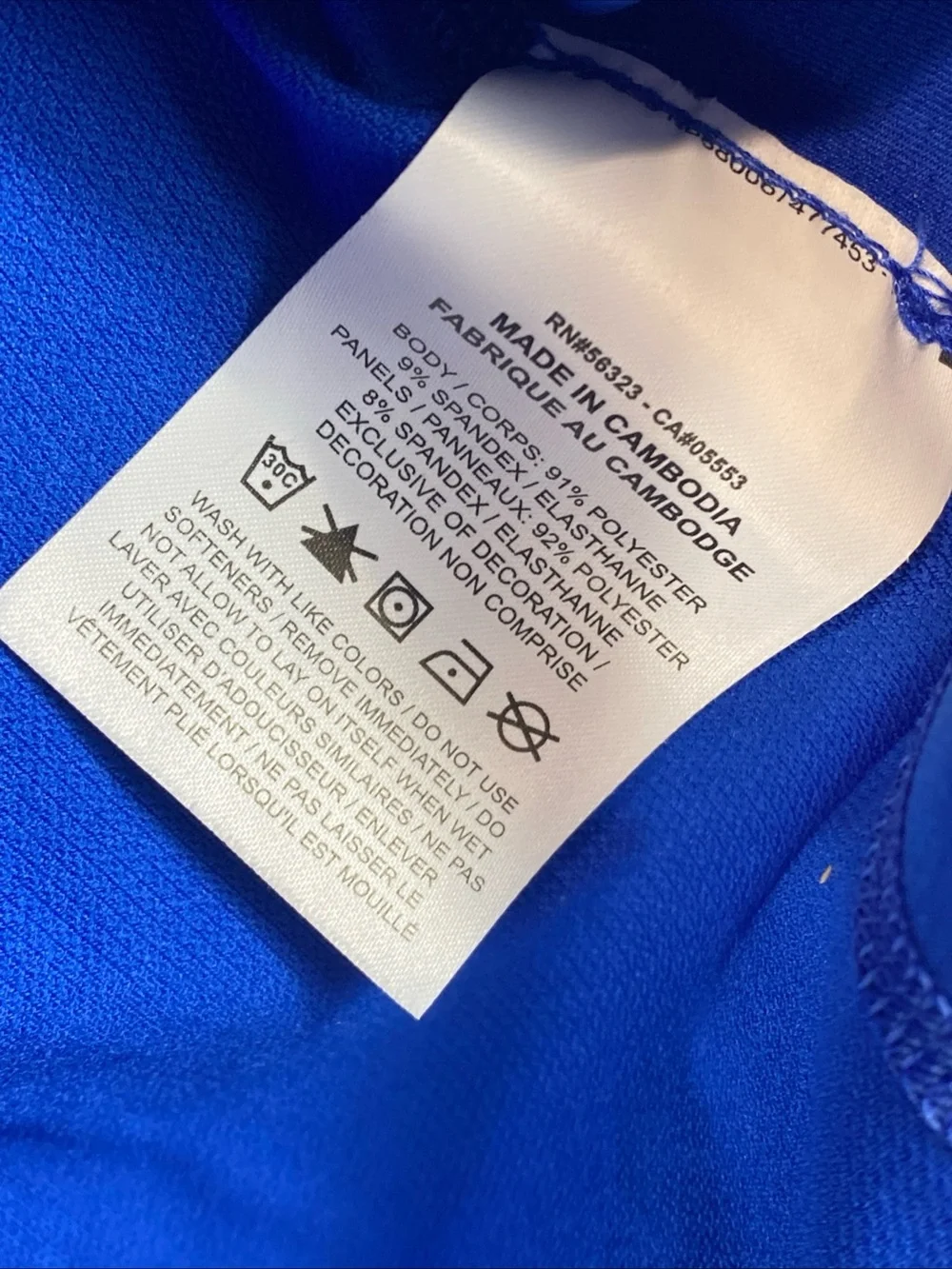 Nike Pro Dri-FIT Men’s XXL Blue Slim Fit Long Sleeve Crew Neck Shirt Athletic